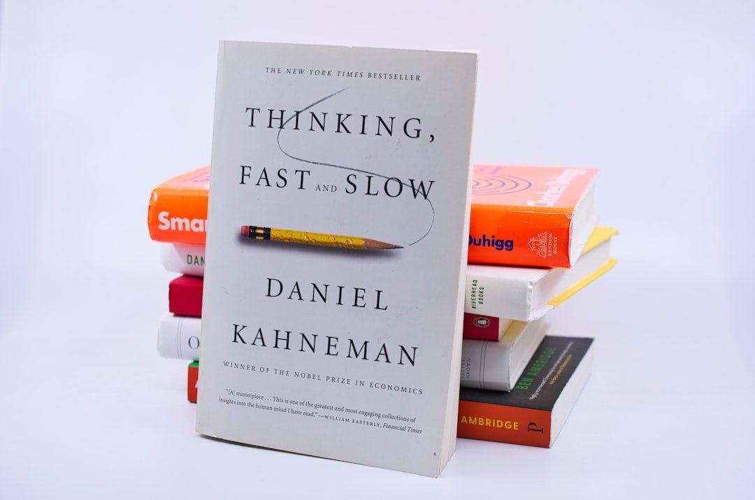 4. Thinking, Fast and Slow - Daniel Kahneman (Image Credits: Unsplash)
