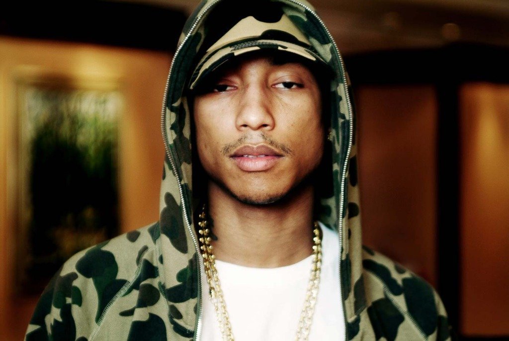 1. Pharrell Williams: The Man Who Was Everywhere Before You Knew His Name (By Matti Hillig, CC BY-SA 3.0)