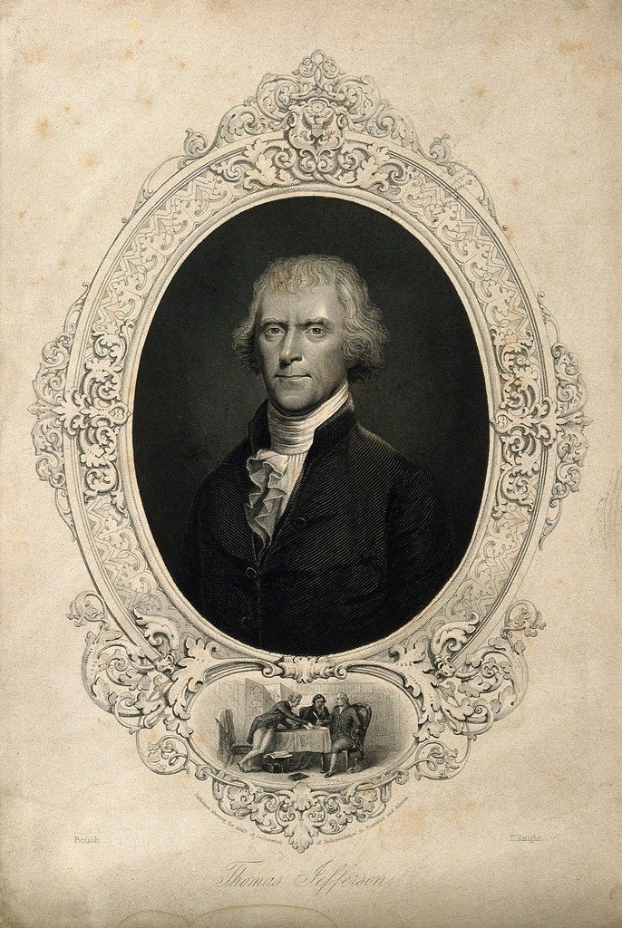 14. John Adams and Thomas Jefferson Died on the Very Same Day (Image Credits: Rawpixel)