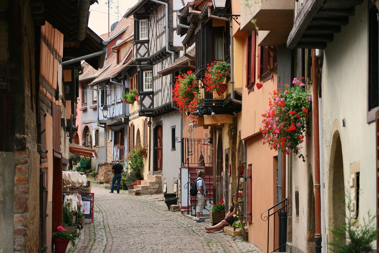 8. Eguisheim, France - The Circular Village of Alsace (Image Credits: Pixabay)