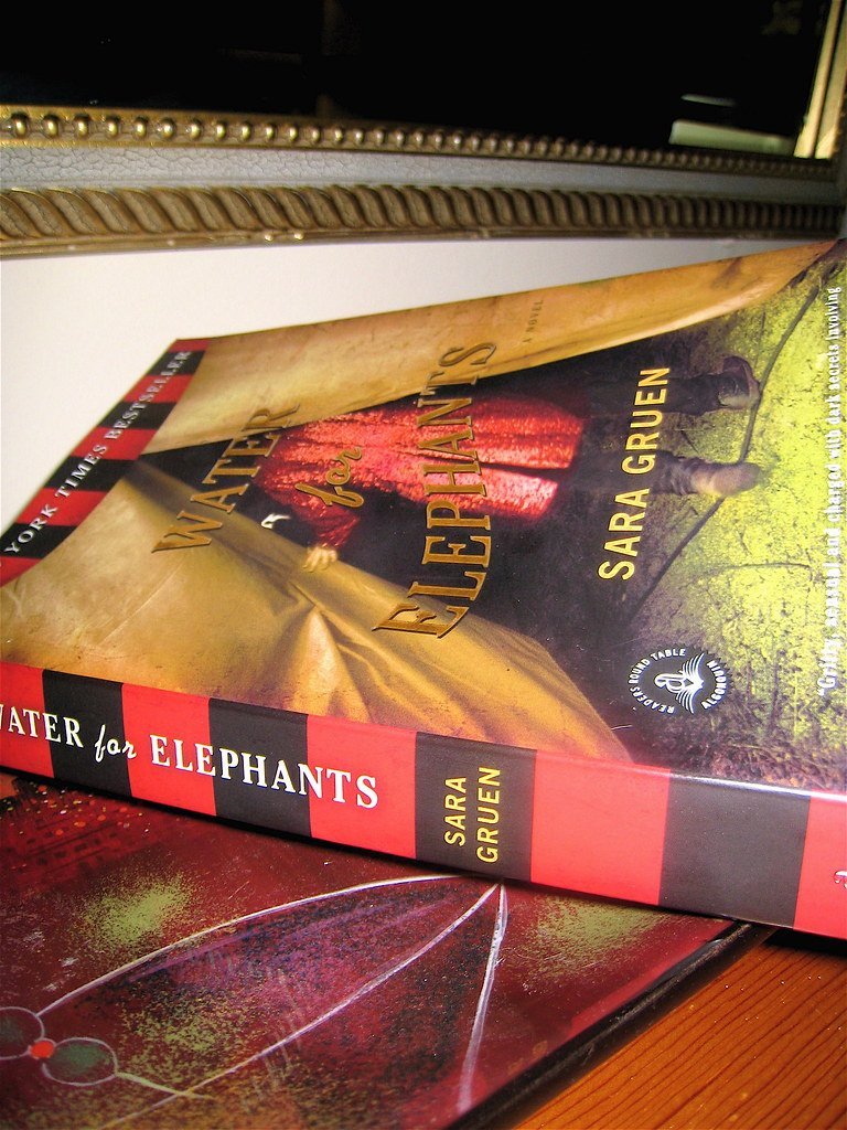 13. Water for Elephants by Sara Gruen (mt 23, Flickr, CC BY-SA 2.0)