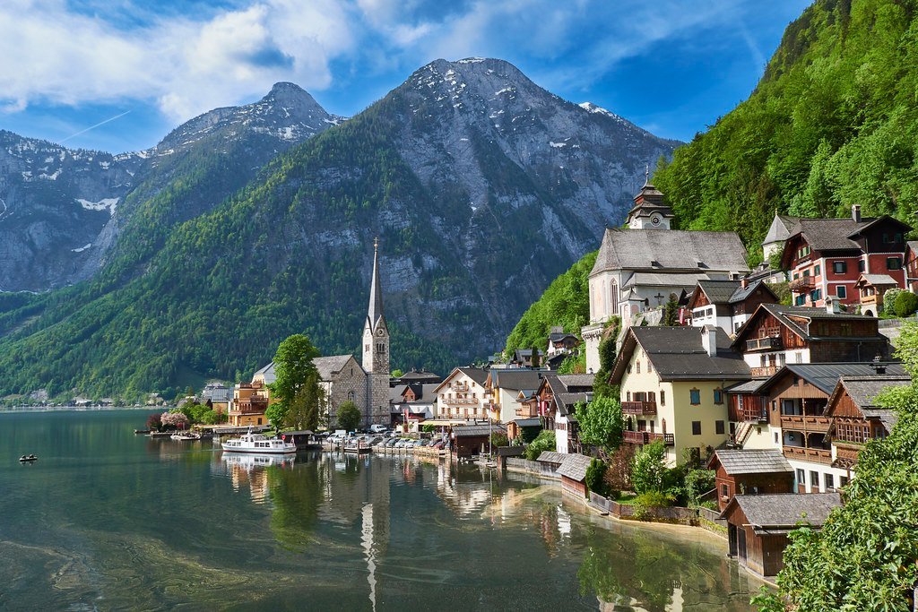2. Hallstatt, Austria: A Village Frozen in Time (Naval S, Flickr, CC BY 2.0)
