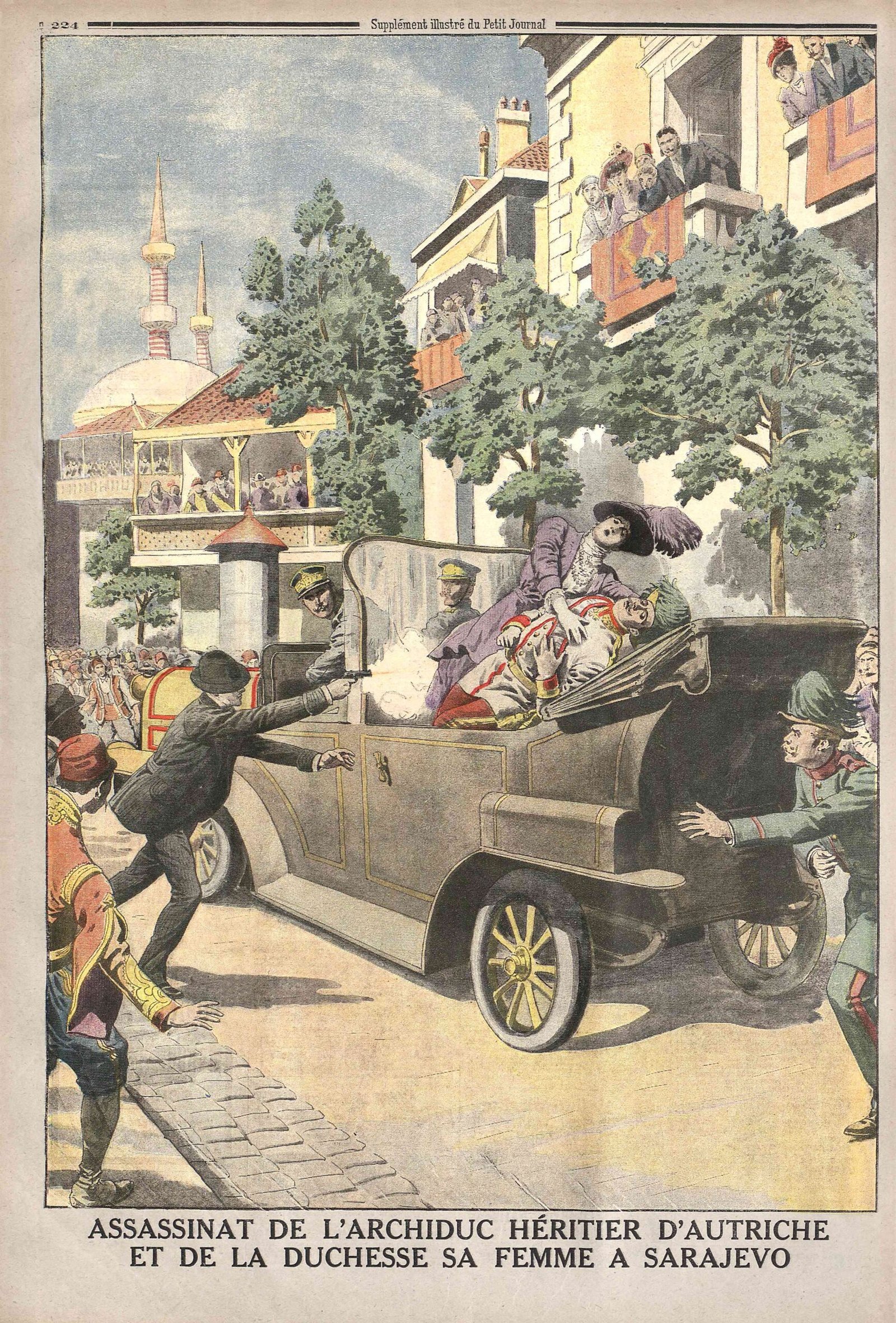 3. The License Plate of Archduke Franz Ferdinand (Bibliothèque nationale de France, Public domain)
