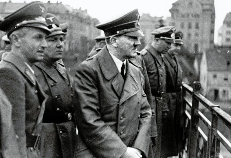 4. Napoleon and Hitler: The 129-Year Shadow (This image was provided to Wikimedia Commons by the German Federal Archive (Deutsches Bundesarchiv) as part of a cooperation project. The German Federal Archive guarantees an authentic representation only using the originals (negative and/or positive), resp. the digitalization of the originals as provided by the Digital Image Archive., CC BY-SA 3.0 de)