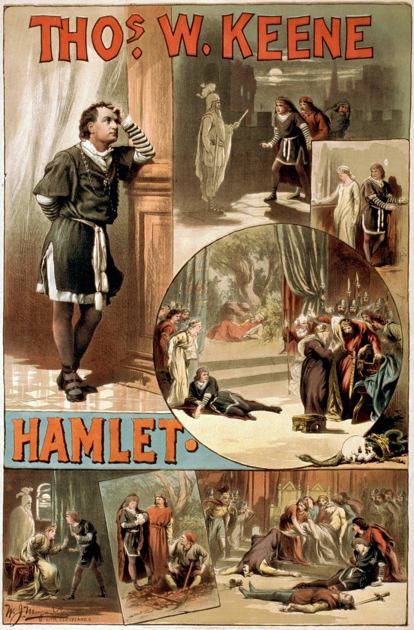 Pondering Existence in Shakespeare's Hamlet (Image Credits: Pixabay)
