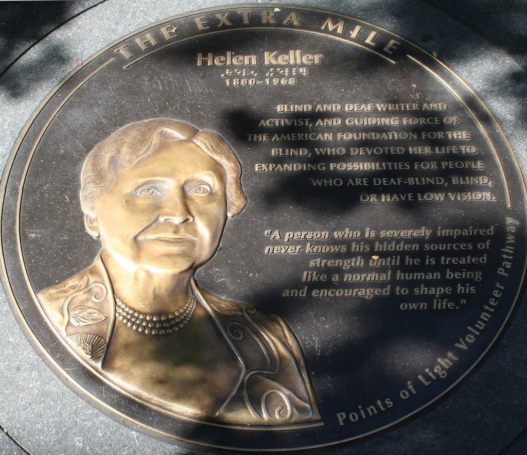 3. Helen Keller - Proof That Darkness Cannot Silence a Voice (dbking, Flickr, CC BY 2.0)