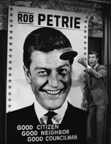 The Dick Van Dyke Show - "That's My Boy??" (Season 1, Episode 1, 1961): The Paranoid Father Classic (eBay item
photo front

photo back, Public domain)
