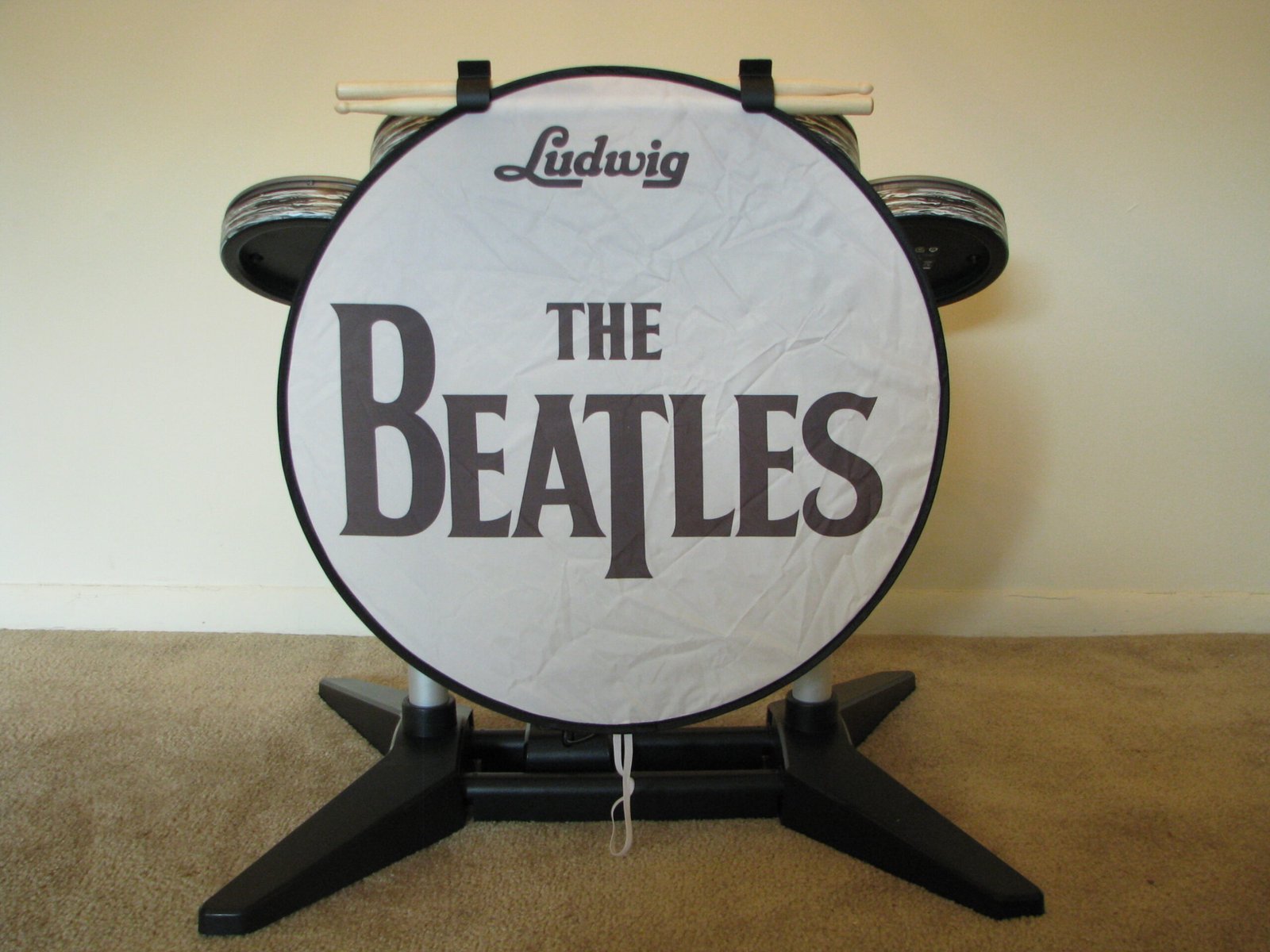 “Strawberry Fields Forever” by The Beatles (originally posted to Flickr as Beatles Rock Band Drum Set, CC BY-SA 2.0)