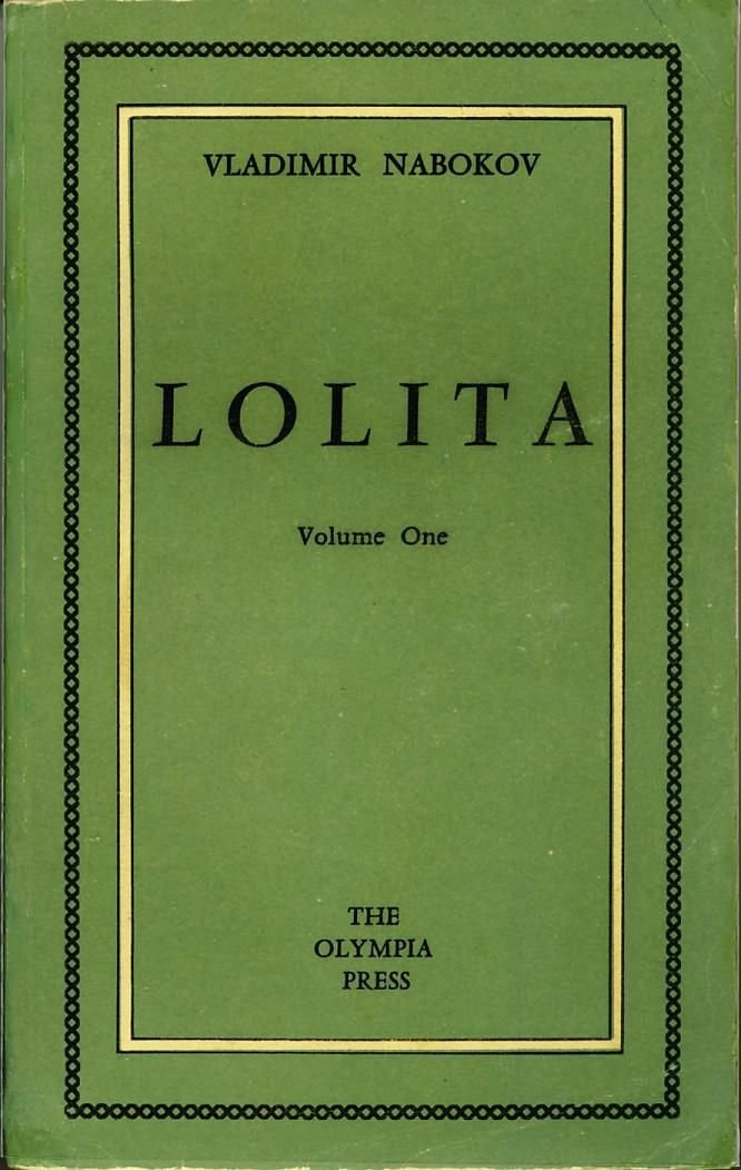 4. Lolita - Vladimir Nabokov (1955) (By Olympia Press, Public domain)
