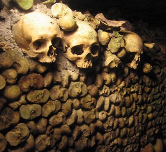 4. The Paris Catacombs, France (jeremyladuke, Flickr, CC BY 2.0)