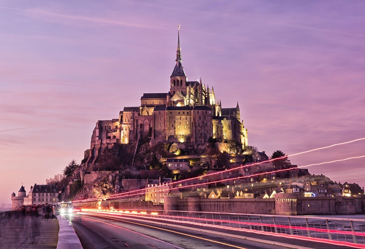 2. Mont Saint-Michel Abbey, France (Image Credits: Pixabay)