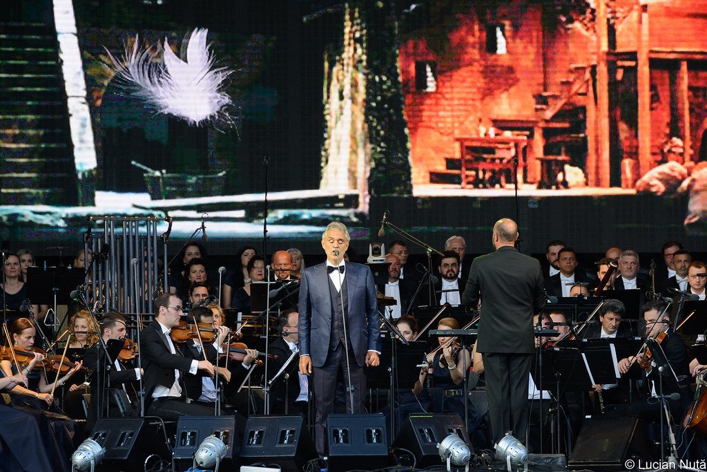 9. Dua Lipa and Andrea Bocelli - "If Only" (2018): Pop Meets Opera (Lucian Nuță, Flickr, CC BY-SA 2.0)