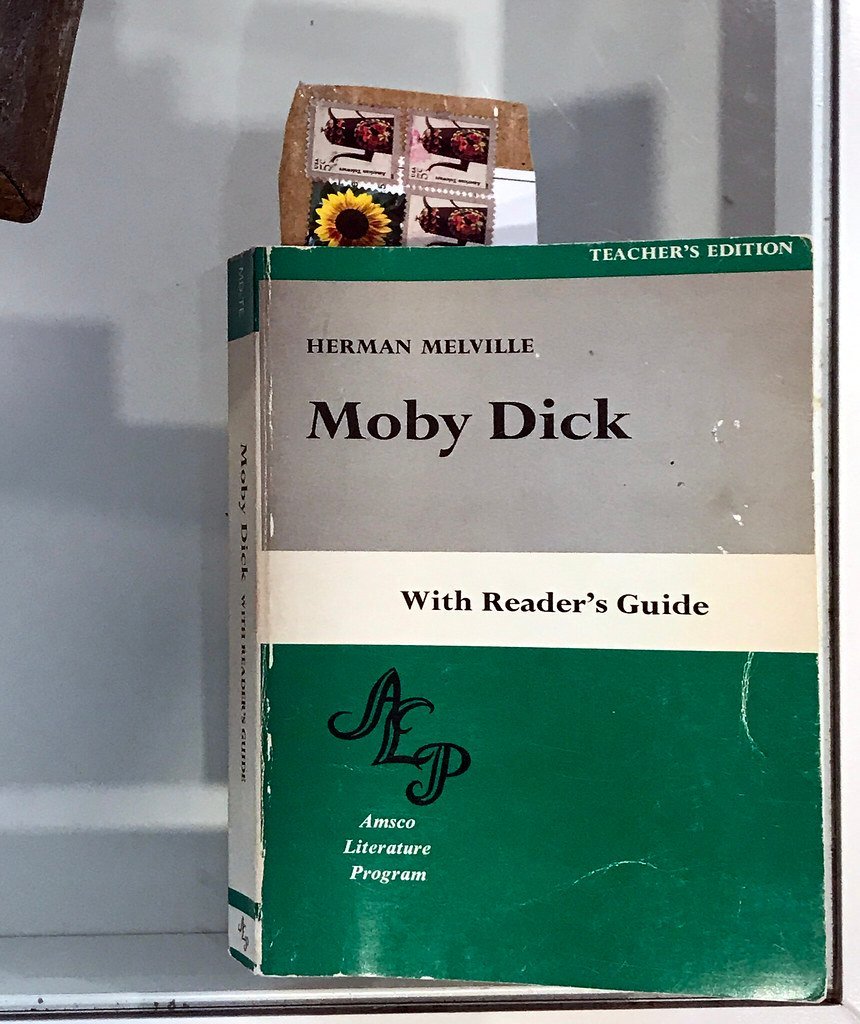 4. Moby-Dick by Herman Melville (1851) (byzantiumbooks, Flickr, CC BY 2.0)