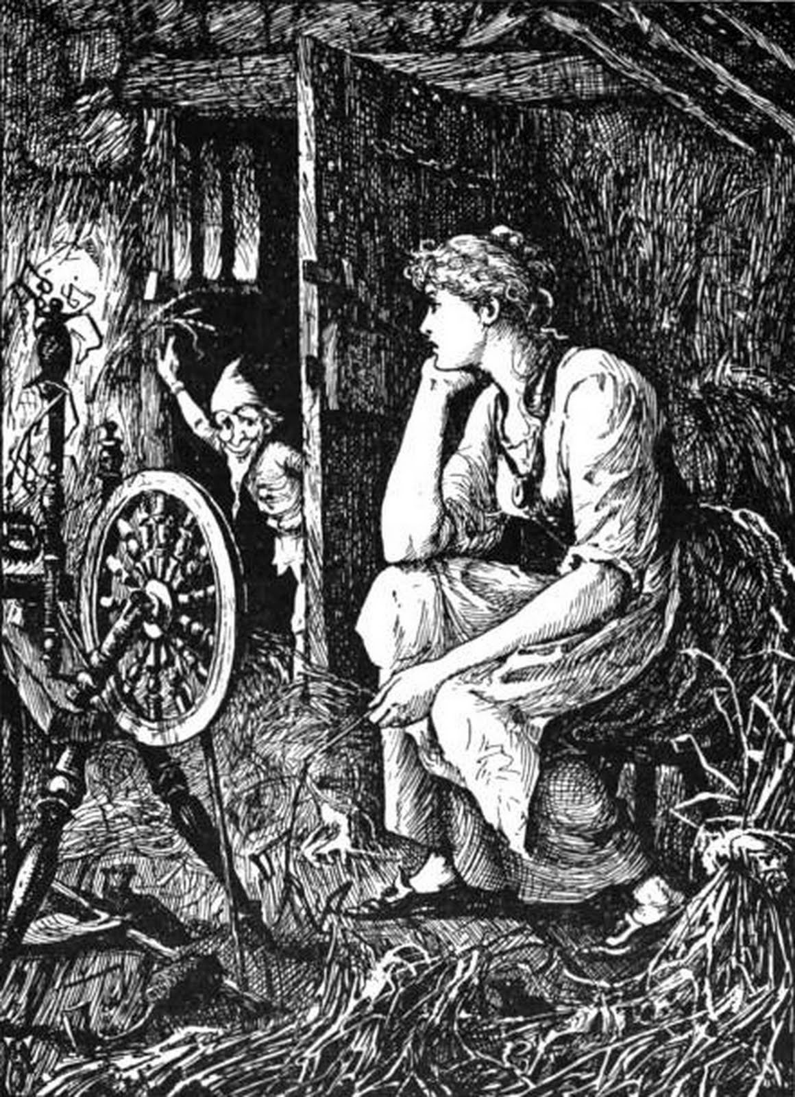 9. Rumpelstiltskin: A Demonic Bargain and a Gruesome Self-Destruction (Public domain)