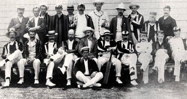 2. Arthur Conan Doyle - The Multi-Sport Visionary (Original publication: 1903
Immediate source: http://www.authorscricketclub.com/, Public domain)