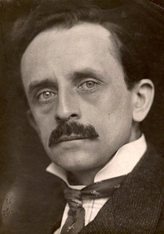 15. J.M. Barrie - The Cricket Team Founder Who Couldn't Play (The National Portrait Gallery, London, Public domain)