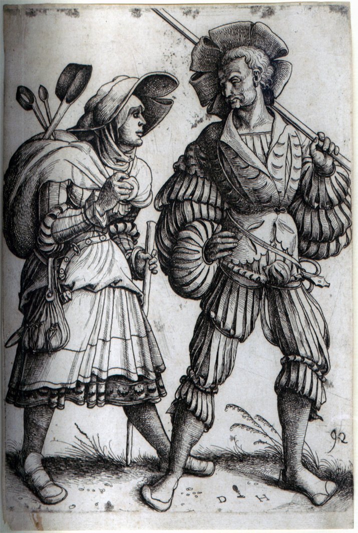 Brita Olofsdotter: The First Confirmed Female Soldier in Swedish Military History (Private collectioninstitution QS:P195,somevalue,P3831,Q768717. Scan by Yellow Lion, 2006., Public domain)