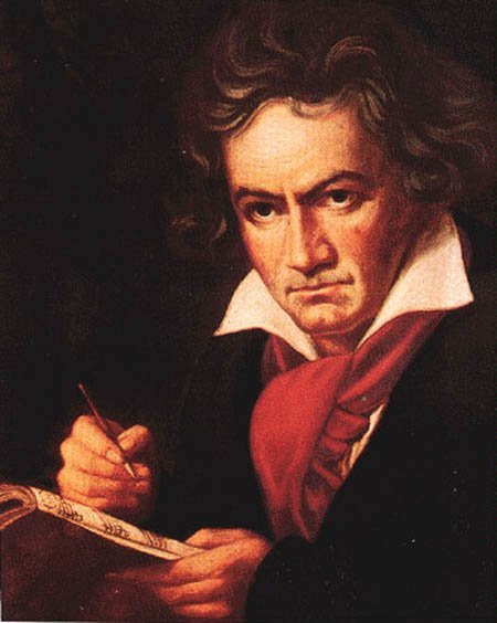 Ludwig van Beethoven to His Immortal Beloved (By Joseph Karl Stieler, Public domain)