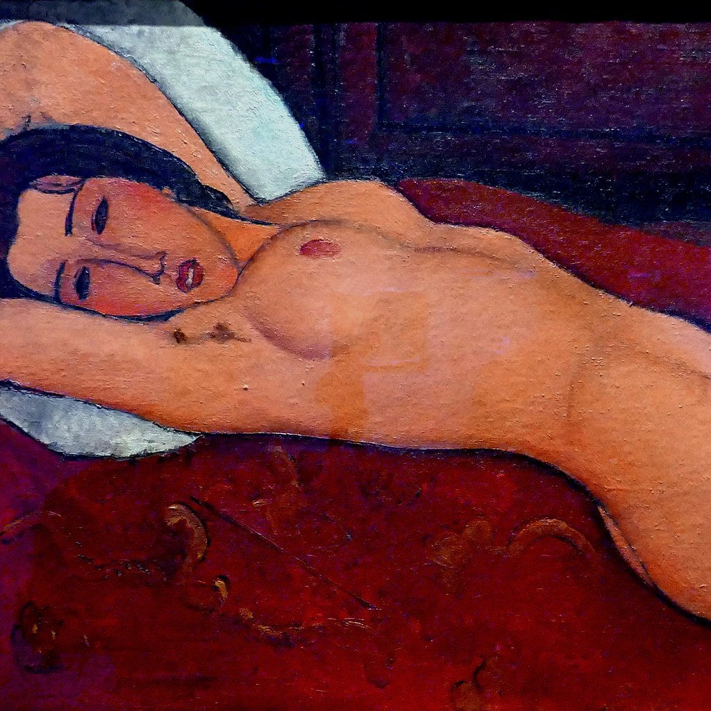 8. Amedeo Modigliani - Nu Couché (Reclining Nude) - $170.4 Million (2015) (pom'., Flickr, CC BY-SA 2.0)