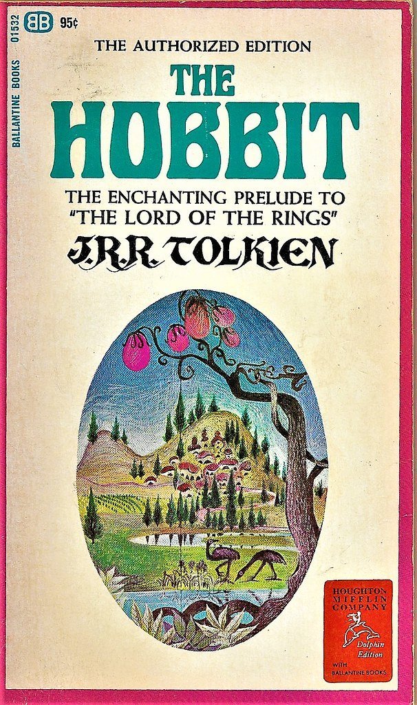 The Hobbit by J.R.R. Tolkien (1937) - When the Author Holds the Brush (Jim Linwood, Flickr, CC BY 2.0)