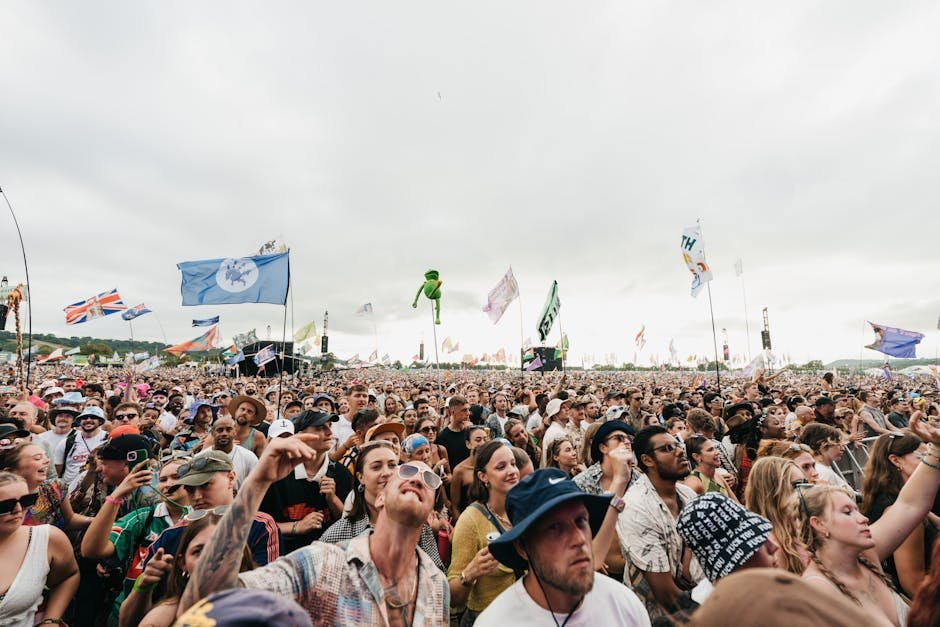 5. Glastonbury Festival (1970 Onwards) - The Living, Breathing Giant (Image Credits: Pexels)