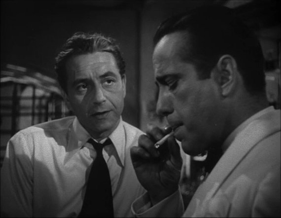 "Here's looking at you, kid." (Casablanca trailer, Public domain)