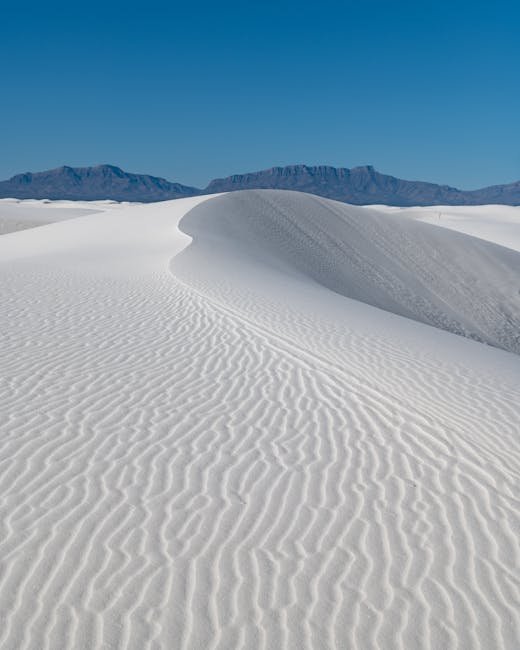 White Sands National Park, New Mexico: Another Planet, Same Address (Image Credits: Pexels)
