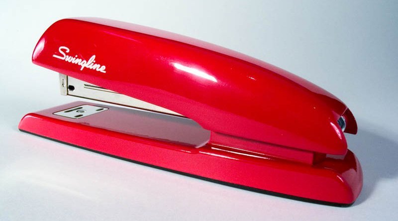 The Red Stapler from Office Space: A Prop That Created a Product (By Devinpoore, Public domain)