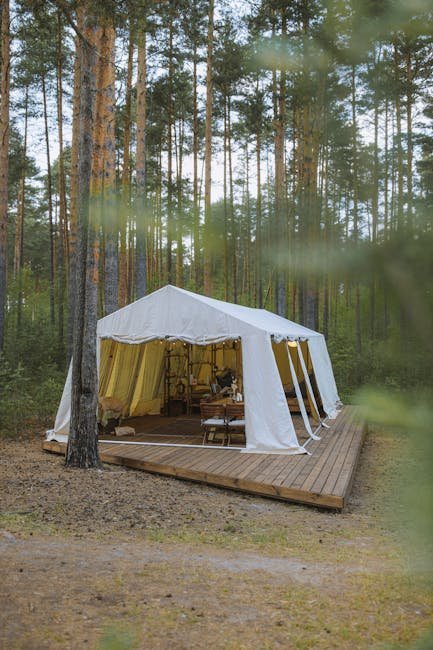 GlampKnox Canvas Campground in Mascot, Tennessee (Image Credits: Pexels)