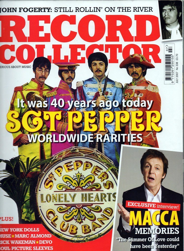 The Beatles - Sgt. Pepper's Lonely Hearts Club Band (badgreeb RECORDS - art -photos, Flickr, CC BY-SA 2.0)