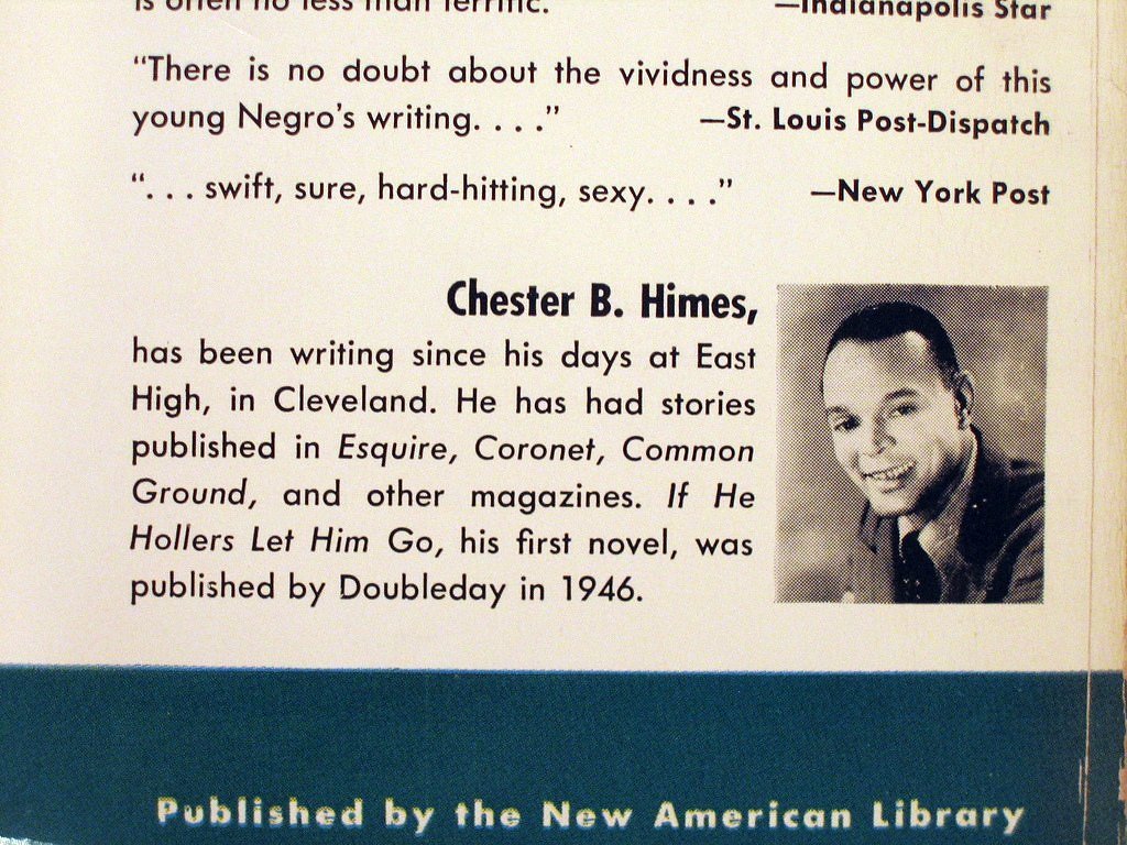 Chester Himes (Fried Dough, Flickr, CC BY 2.0)