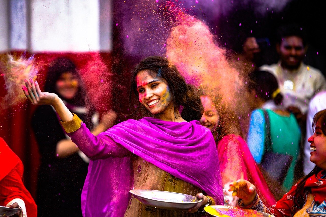 5. Holi – India (Image Credits: Pixabay)