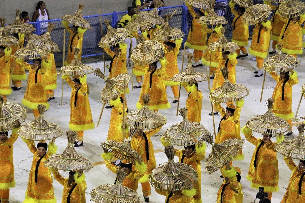 Rio Carnival, Brazil (Image Credits: Pixabay)