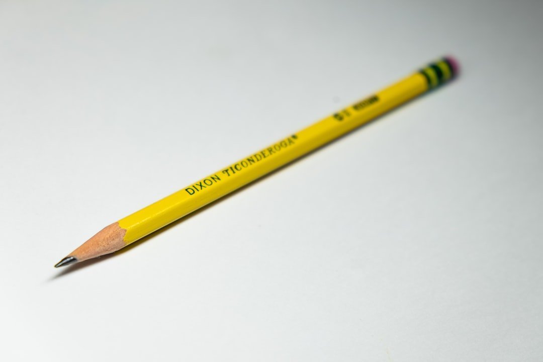 His First Word Was "Pencil" (Image Credits: Unsplash)