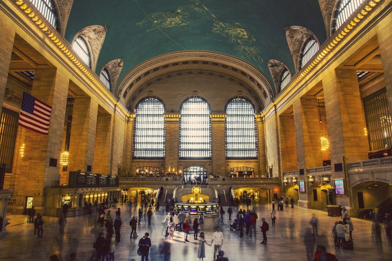Grand Central Terminal, New York City (Image Credits: Pixabay)