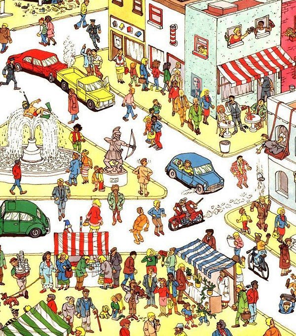 Where’s Waldo? by Martin Handford (Jacob Freeze, Flickr, CC BY 2.0)