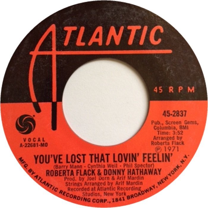 Roberta Flack and Donny Hathaway: Where Is the Love (By Atlantic Records, Public domain)