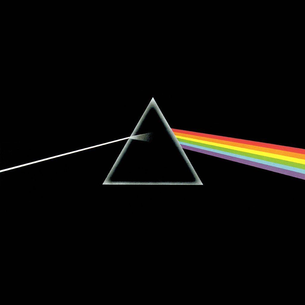Pink Floyd’s The Dark Side of the Moon (1973) (Brett Jordan, Flickr, CC BY 2.0)