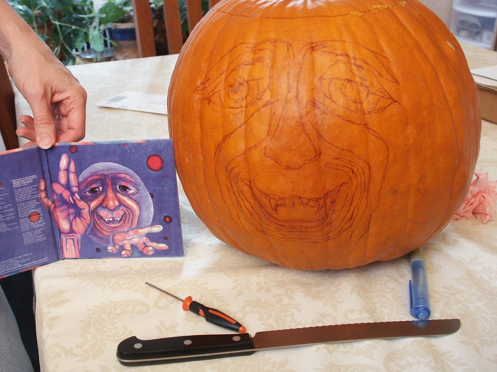 King Crimson’s In the Court of the Crimson King (1969) (crimfants, Flickr, CC BY-SA 2.0)