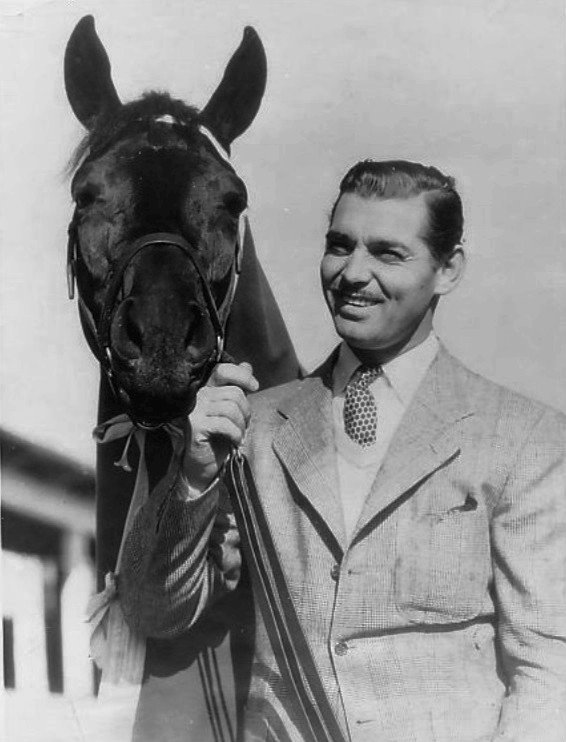 Clark Gable's Kingly Charisma (eBay item 281547848948 – View/save archived versions on archive.org and megalodon.jp

front back, Public domain)