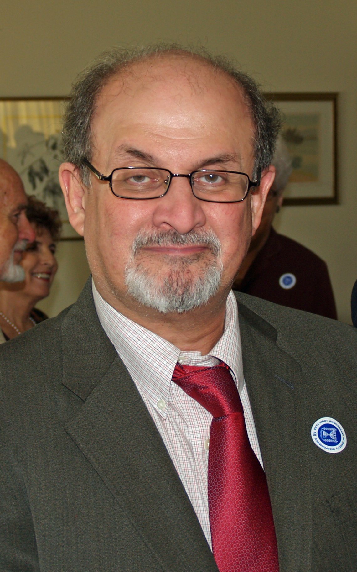 The Satanic Verses by Salman Rushdie (By David Shankbone, CC BY-SA 3.0)