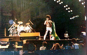 Queen at Live Aid, Wembley Stadium, 1985 (By Antônio Henrique Seligma, CC BY-SA 3.0)