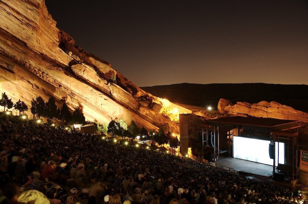 U2 at Red Rocks Amphitheatre, 1983 (CC BY-SA 3.0)