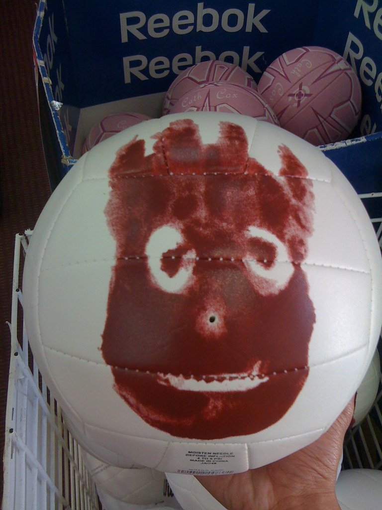 Wilson the Volleyball from Cast Away (calebo, Flickr, CC BY 2.0)