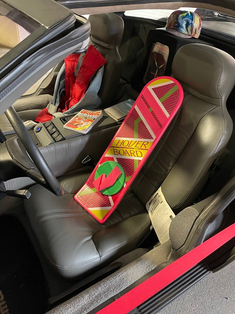 The Hoverboard from Back to the Future Part II (James Larrison, Flickr, CC BY 2.0)