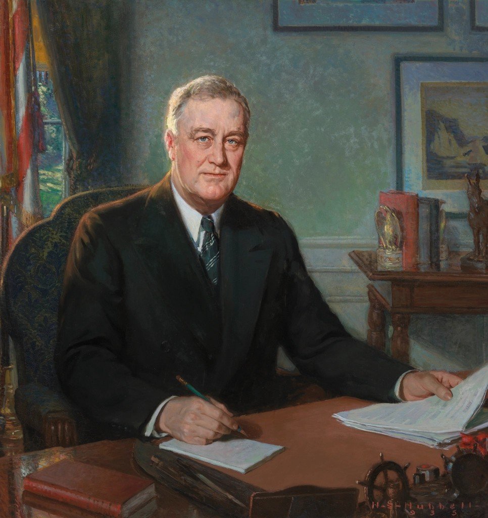 Franklin D. Roosevelt's First Inaugural Address (1933) (Image Credits: Rawpixel)