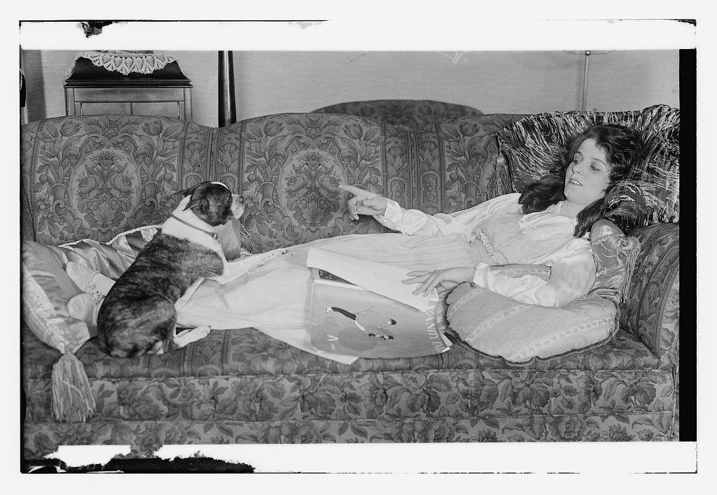 The Poisoning of Olive Thomas (By The Library of Congress, No restrictions)