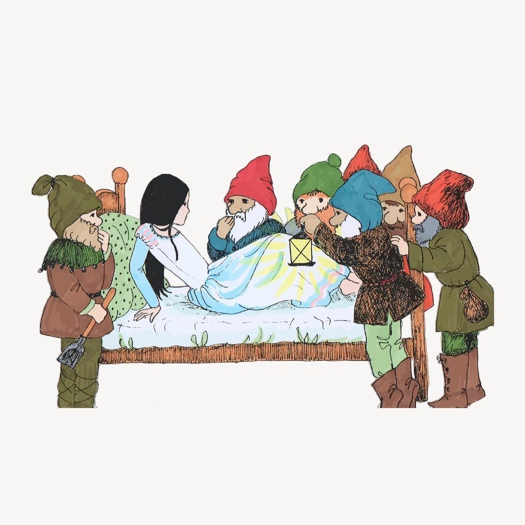 Snow White and the Seven Dwarfs (Image Credits: Rawpixel)