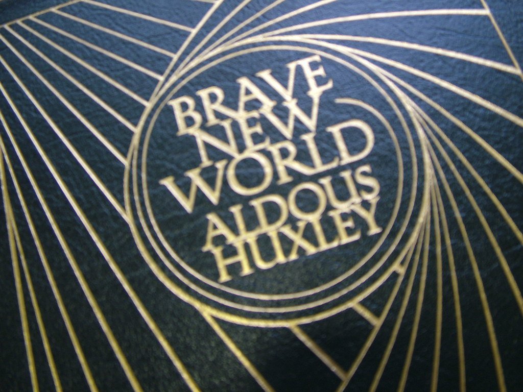 Brave New World by Aldous Huxley (topgold, Flickr, CC BY 2.0)