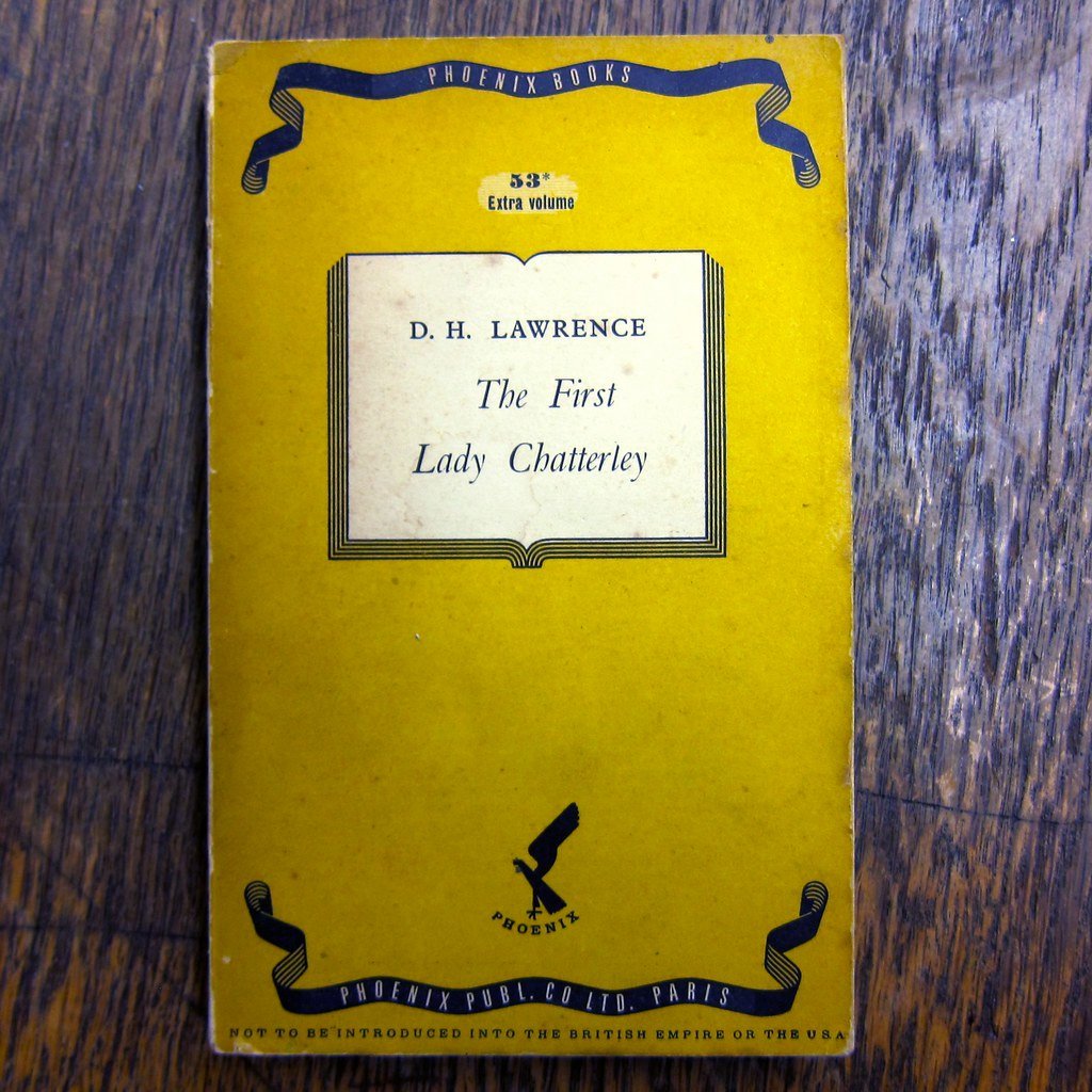 Lady Chatterley's Lover by D.H. Lawrence (Damian Cugley, Flickr, CC BY-SA 2.0)
